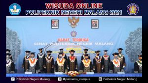 Wisuda Online Polinema. (ist) - Polinema Wisuda 558 Lulusan Secara Online