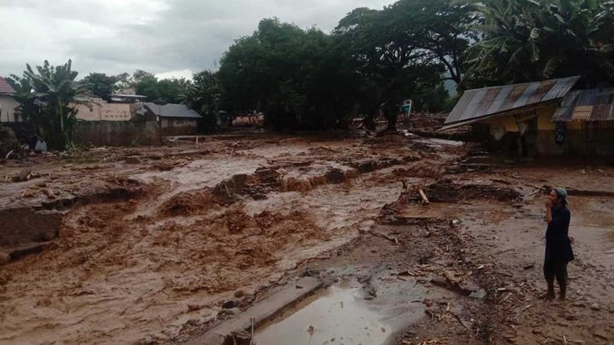 Banjir NTT. (ist) - NTT Dilanda Bencana: Banjir Hingga Kapal Tenggelam