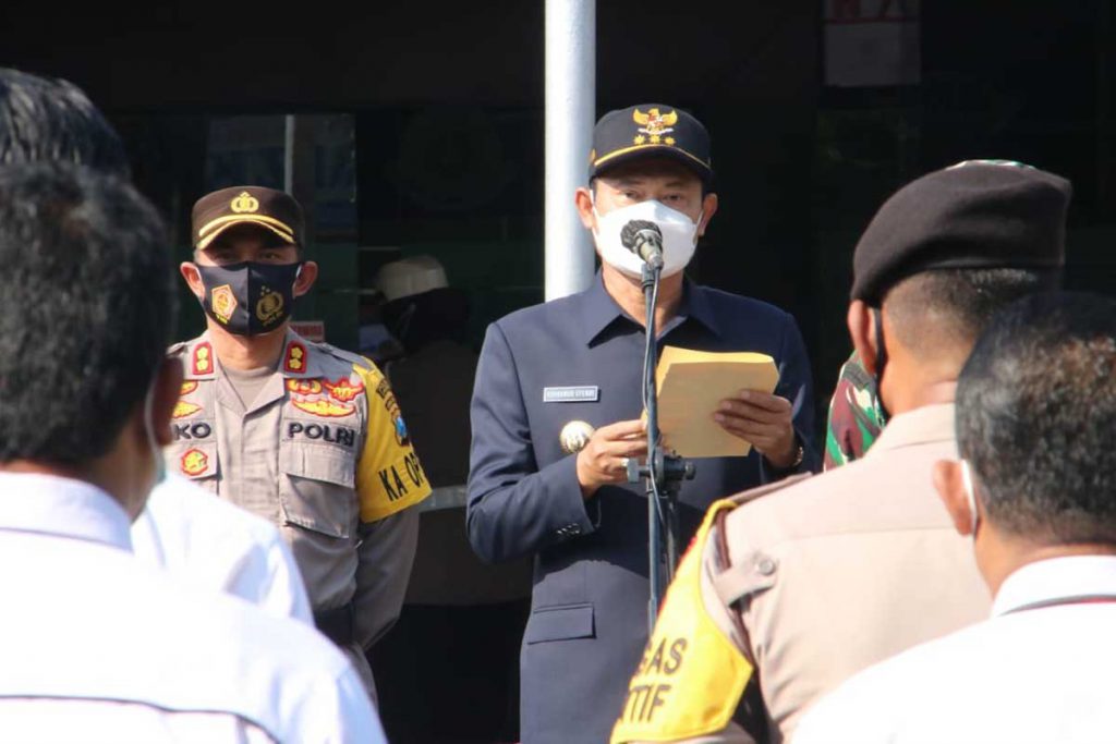 Larangan Mudik Lebaran 1442 H, Bupati YES Siapkan Pasukan Pengamanan