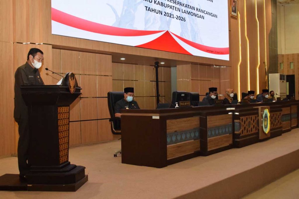 Paripurna RPJMD Tahun 2021-2026, Ghofur Apresiasi Capaian Penghargaan Bupati YES