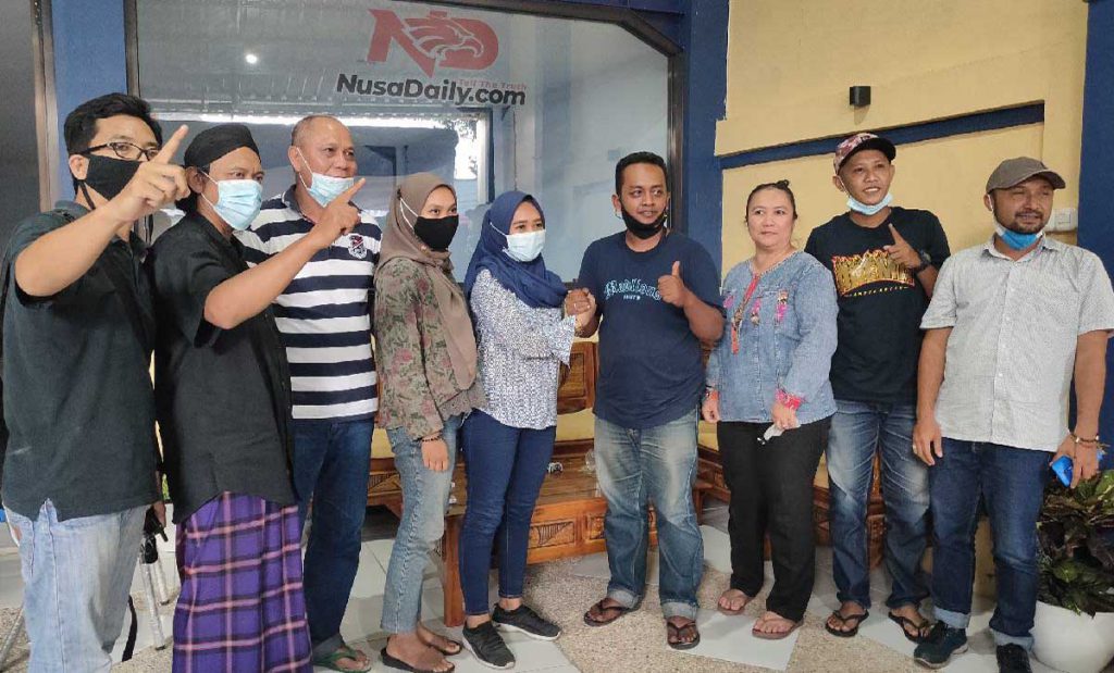 DAMAI: Perdamaian mmgachannel dan Nusadaily.com, disaksikan AJI dan PWI Malang Raya. (ist) - Dugaan Serangan Doxing Jurnalis Nusadaily.com Berakhir Damai - Disaksikan AJI dan PWI Malang Raya