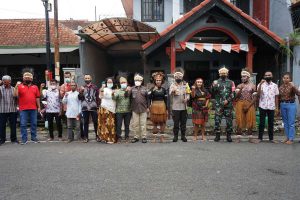 Forpimda Kota Malang bersama mahasiswa Papua. (ist) - Jaga Malang, Forpimda Kota Malang Kolaborasi Mahasiswa Papua