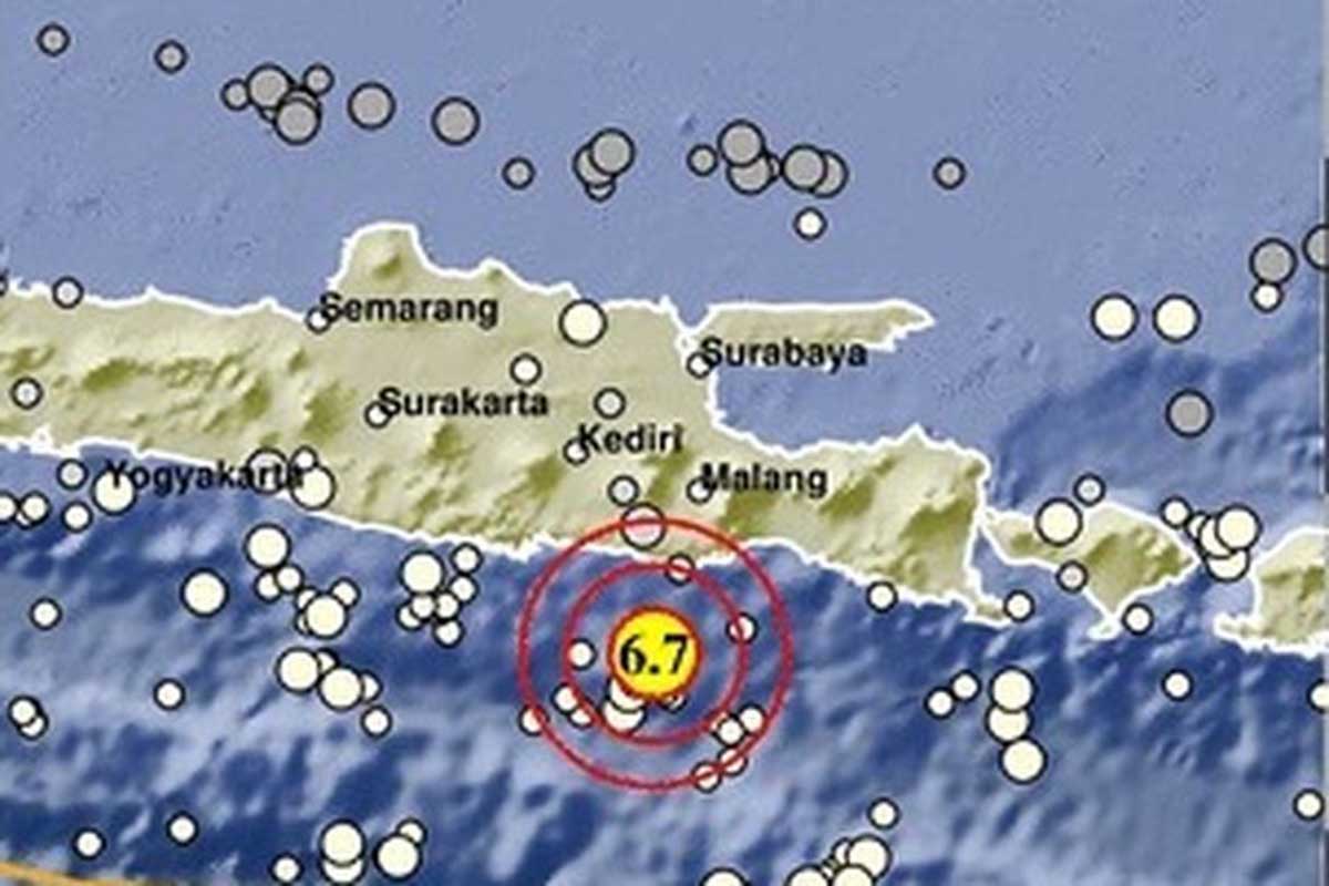 Gempa Malang. (ist) - Ini Wilayah yang Juga Merasakan Gempa Malang