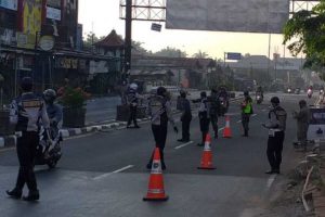 Ilustrasi penyekatan mudik. (ist) - Dishub Jatim Tetap Larang Mudik Lokal