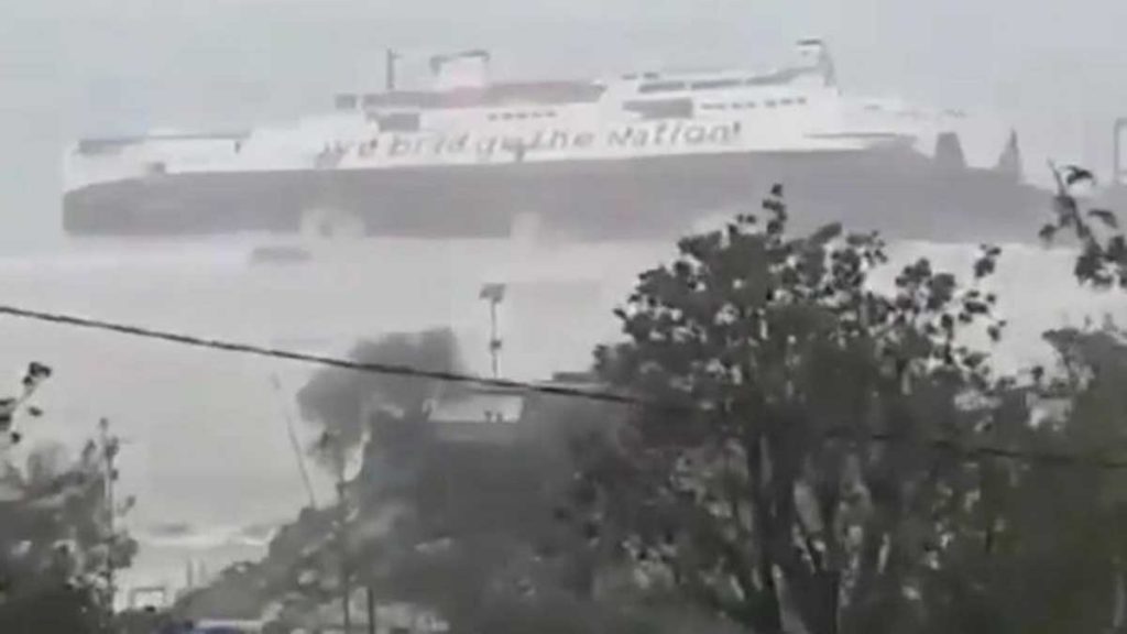 Kapal Jatra I tenggelam. (ist) - NTT Dilanda Bencana: Banjir Hingga Kapal Tenggelam