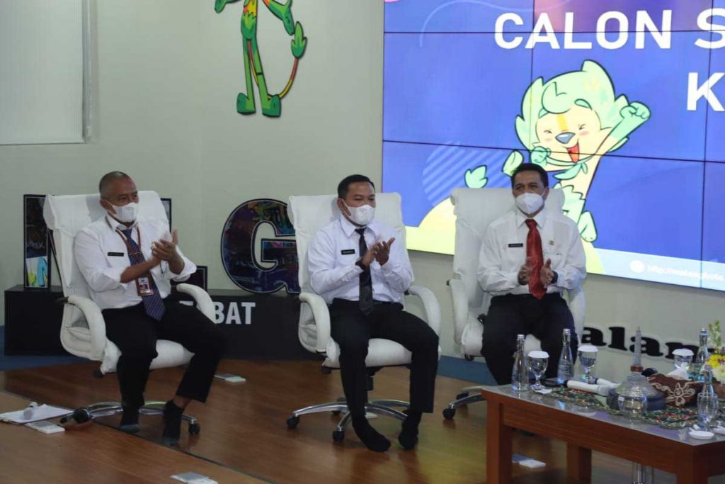 Ketiga calon Sekda. (ist) - Uji Publik Calon Sekda, Sutiaji Nilai Pengalaman Berjenjang Sangat Penting
