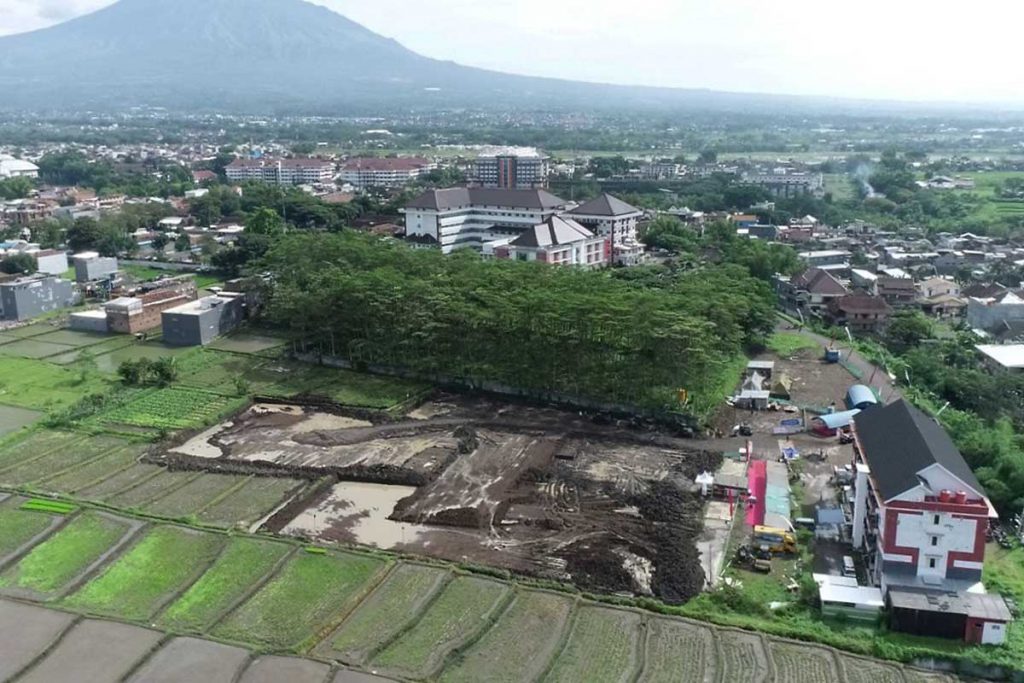 Lokasi pembangunan RS darurat penanganan Covid-19. (ist) - UMM Dirikan RS Darurat Penanganan Covid-19, Cikal RS Penyakit Infeksius