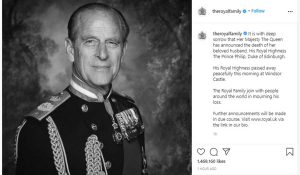 Pangeran Philip. (ist) - Suami Ratu Elizabeth II Meninggal Dunia di Usia 99 Tahun