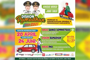 Pemprov Jatim Berikan Diskon Ramadan Pajak Kendaraan Bermotor dan Undian Umroh