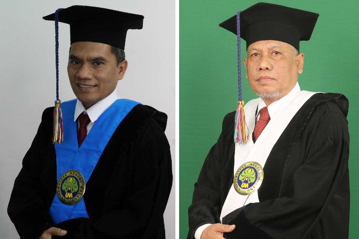 Prof Dr Imam Mukhlis, SE, MSi dan Prof Dr IM Hambali, MPd. (ist) - UM Kukuhkan Prof Imam Mukhlis dan Prof Im Hambali