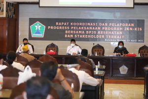 Rakor BPJS Kesehatan di Balaikota Malang. (ist) - Rakor BPJS Kesehatan, Walikota Malang Dorong Peningkatan Kesadaran Masyarakat akan Kesehatan