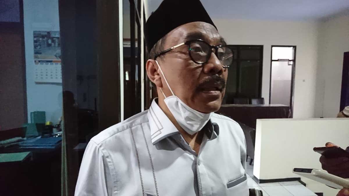 Samsul Anam, Ketua DPRD Kabupaten Trenggalek (Foto/Fals Yudistira/Memo X) - DPRD Bahas Lagi Merger 2 BPR Plat Merah Milik Trenggalek