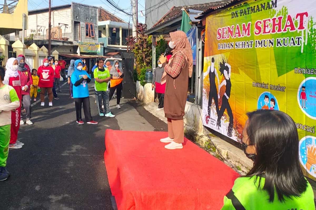 Senam Bersama KTS Dinoyo Patmanam. (ist) - KTS Dinoyo Patmanam Senam Bersama Tingkatkan Imunitas
