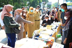 Walikota sidak bahan makanan pokok di Pasar Tanjung - Walikota Pastikan Harga Pangan Stabil Selama Ramadan