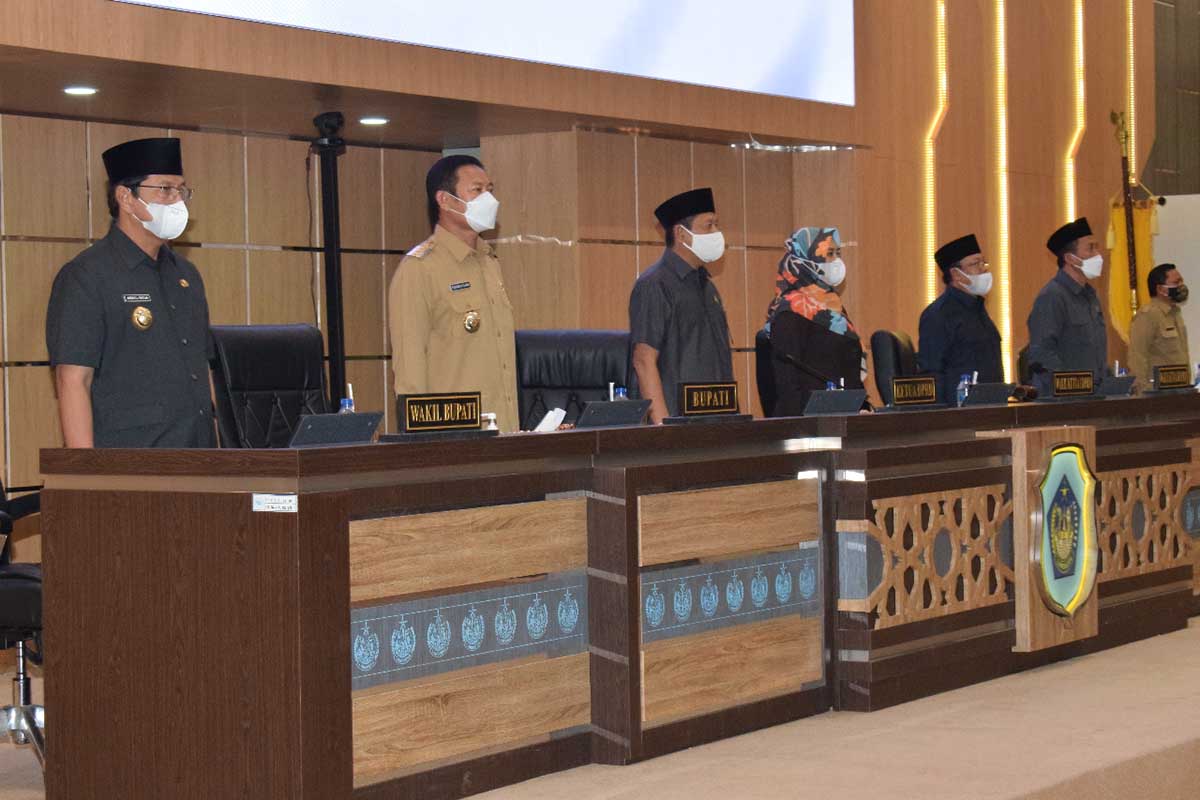 Pandangan Umum Fraksi DPRD Lamongan Atas Pertanggungjawaban Pelaksanaan APBD 2020