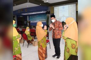 SINERGI - Bupati Sidoarjo, Ahmad Muhdlor Ali (Gus Muhdlor) meminta sinergitas antara Aisyiyah dan Pemkab Sidoarjo agar terus dijaga saat Milad ke 104 Aisyiyah, Minggu (23/05/2021) - Gus Muhdlor Minta Sinergi Pemkab Sidoarjo dan Aisyiyah Terus Dijaga