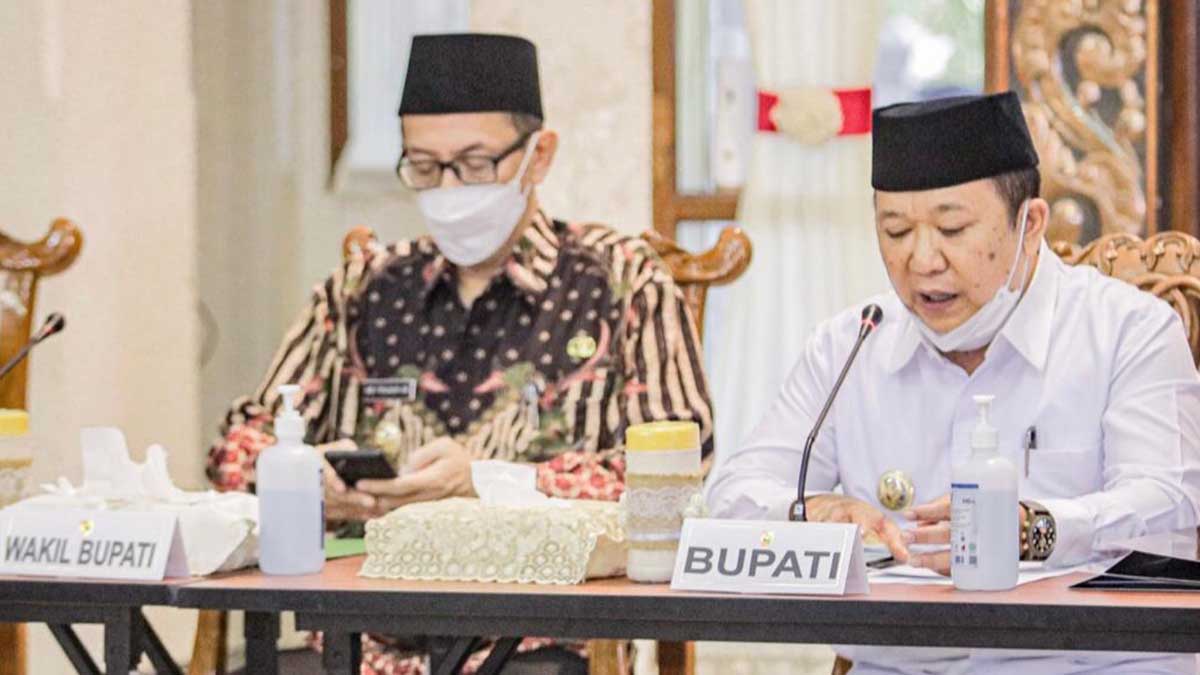 Bupati dan Wakil Bupati Jember. (ist) - Bupati Hendy Larang Penyelenggaraan Sholat Id di Masjid
