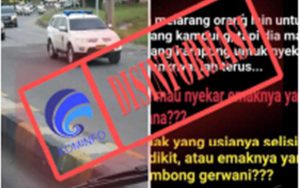 Foto hoax presiden Jokowi mudik. (ist) - Hoax Presiden Jokowi Mudik
