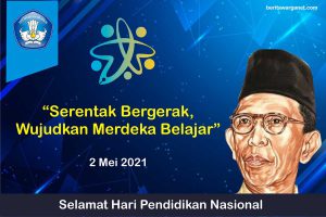 Hardiknas 2021. (ist) - Hardiknas 2021: Serentak Bergerak, Wujudkan Merdeka Belajar