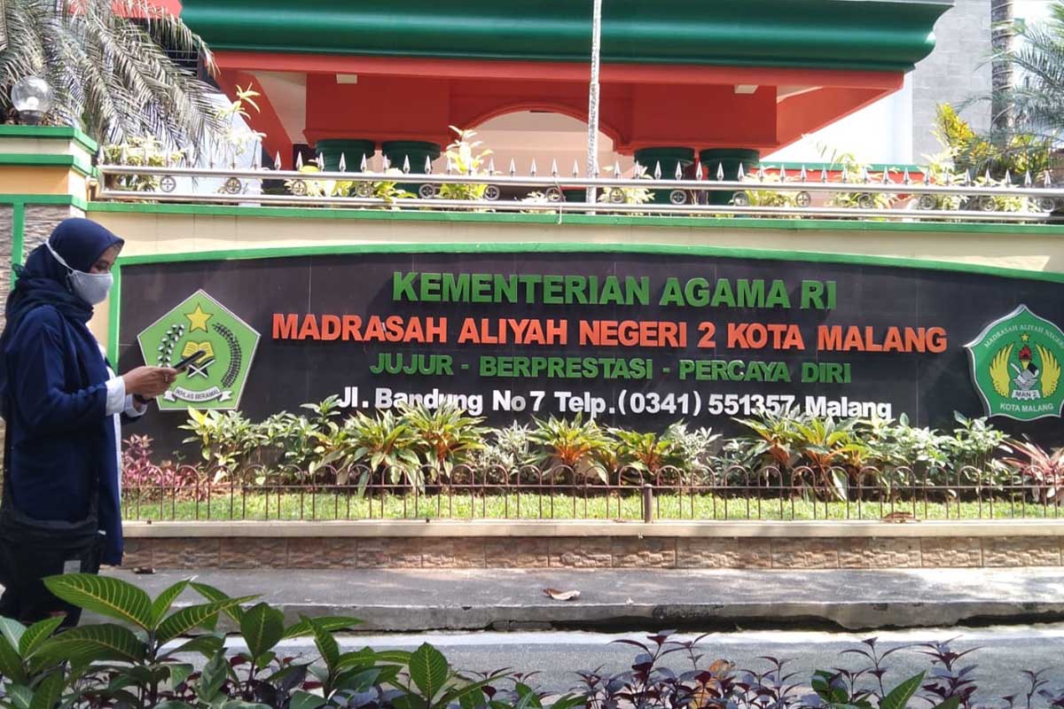 Ilustrasi MAN 2 Kota Malang. (jaz) - MAN 2 Kota Malang Masuk 10 Rerata Tertinggi UTBK Jatim, Bersaing SMA se-Indonesia