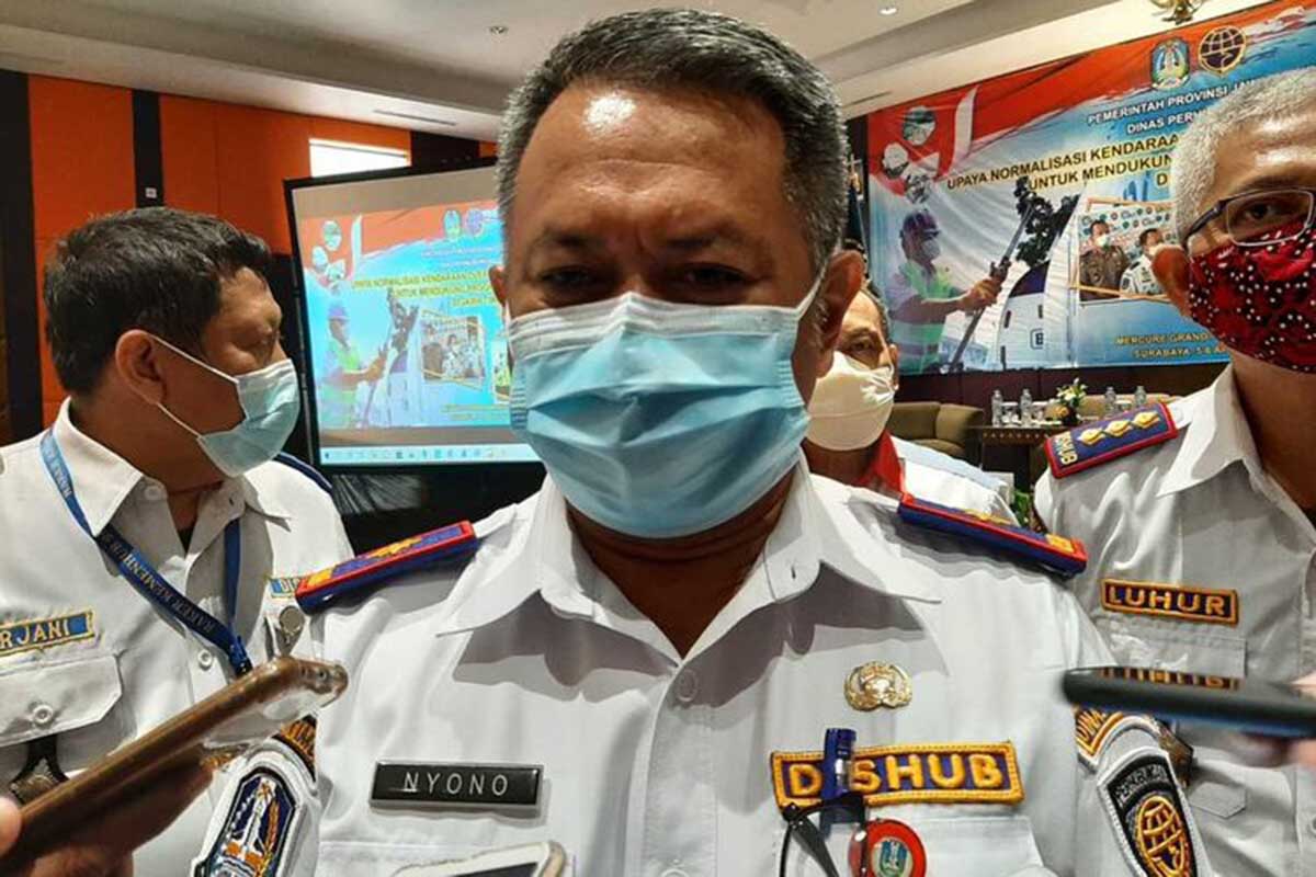 Kadishub Jatim Nyono. (ist) - Masyarakat Jawa Timur Boleh Lakukan Pergerakan Dalam Rayon, Ini Daftarnya