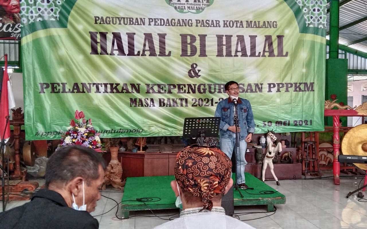 Kepala Diskopindag Kota Malang Muhamad Sailendra. (ws1) - Diskopindag Sebut Paguyuban Pedagang Sebagai Mitra Kesejahteraan