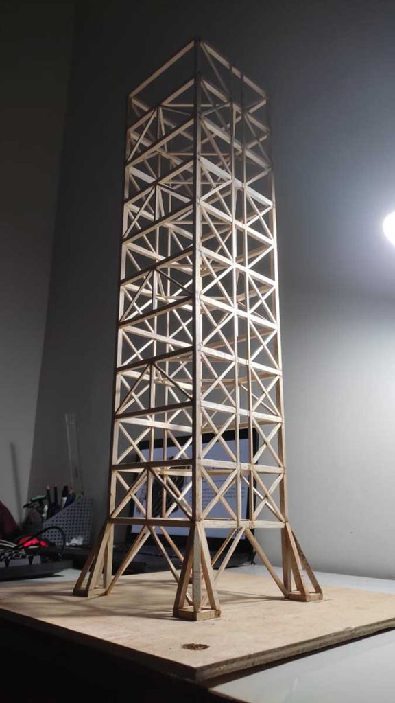 ITN Malang Juara 3 dan 4 Kompetisi Desain Tahan Gempa 1 Maket atau prototype menggunakan kayu balsa. (ist) - ITN Malang Juara 3 dan 4 Kompetisi Desain Tahan Gempa