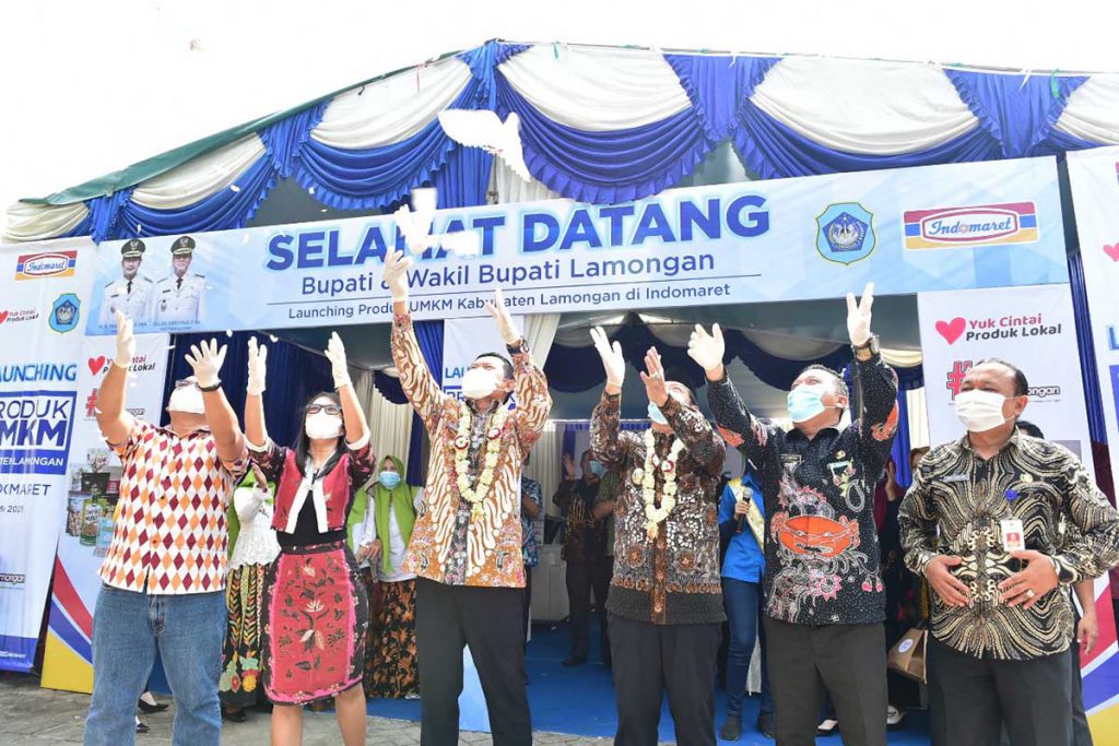 Ekonomi Lamongan Bangkit, Produk UMKM Masuk Indomart