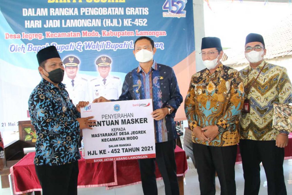 Pengobatan Gratis Awali Kegiatan HJL Ke 452 Lamongan