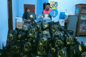 Ribuan paket sembako disalurkan secara bertahap. (ist) - Perintah Gus Ami, Cak Udin Salurkan 10 Ribu Paket sembako