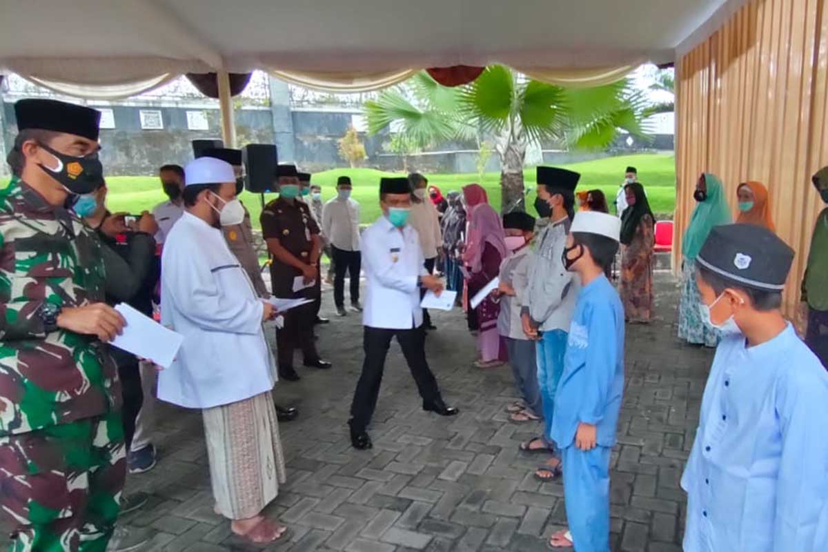 Suasana Safari Ramadan di Gedung DPRD Kota Batu. (ws2) - Silaturahmi Ramadan di Gedung DPRD, Asmadi: Silahkan Manfaatkan Gedung Milik Rakyat