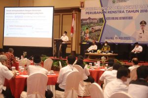 Walikota Malang mendorong penguatan pemulihan ekonomi. (ist) - Dampak Pandemi Target RPJMD Turun, Walikota: Tetap Kuatkan Pemulihan Ekonomi