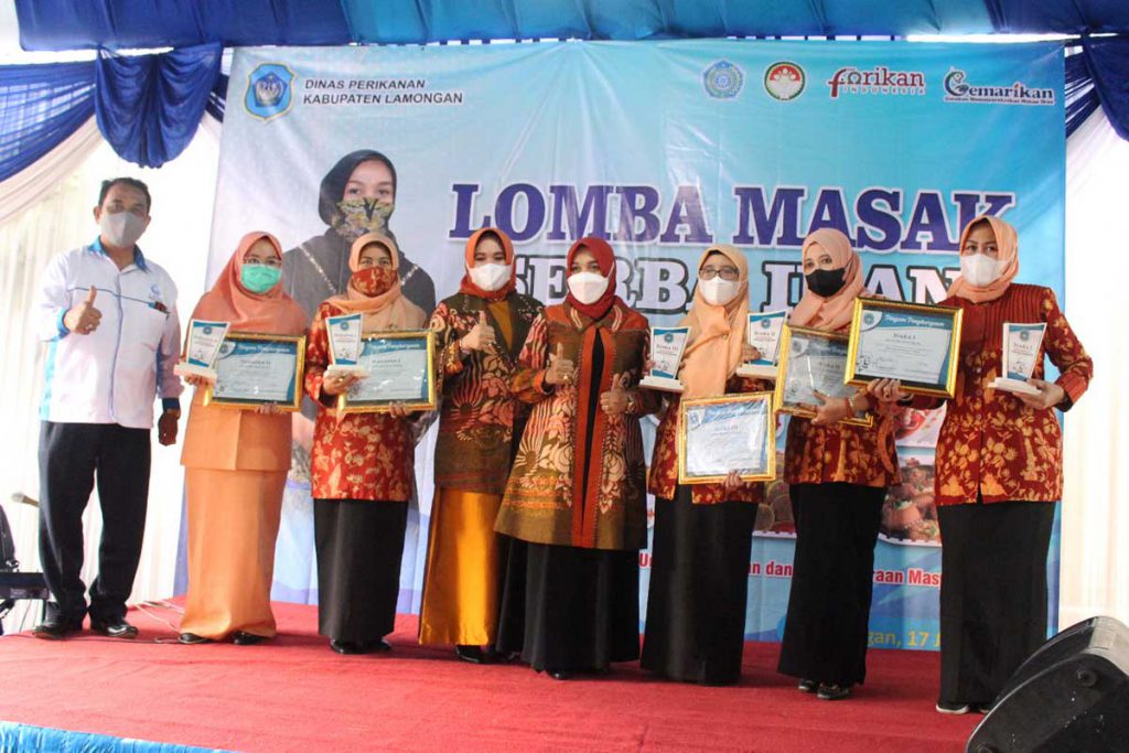 Dharma Wanita Lamongan Lomba Masak, Bangkitkan Ekonomi Dimasa Pandemi