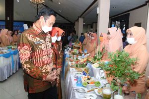 Dharma Wanita Lamongan Lomba Masak, Bangkitkan Ekonomi Dimasa Pandemi