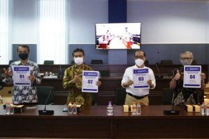 Empat bacalon Direktur Polinema 2021-2025. (ist) - Empat Bacalon Berebut Tongkat Direktur Polinema 2021-2025