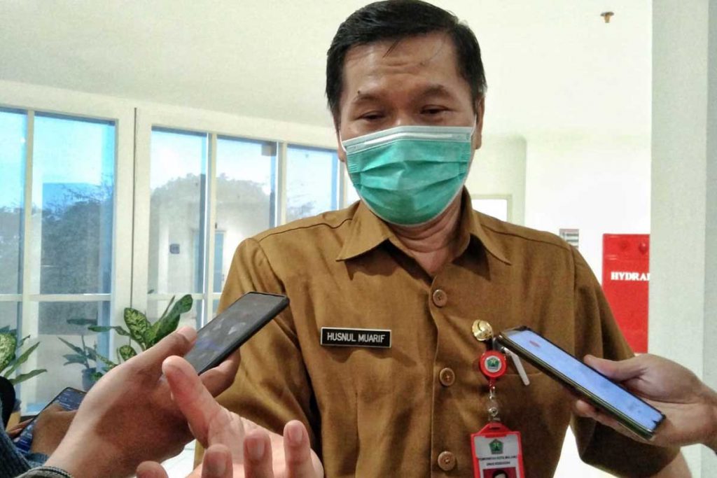 Kadinkes Kota Malang, dr Husnul Muarif. (jaz) - Klaster Dinoyo 12 Orang Jalani Isolasi di RS Aisyiyah