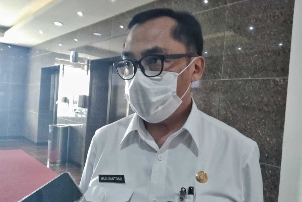 Kepala DPUPRPKP Kota Malang, Hadi Santoso ditemui beberapa hari yang lalu di Hotel Aria Gajayana. (jaz) - Pembangunan Fasum Jembatan Kedungkandang, DPUPRPKP Kota Malang Tunggu Walikota