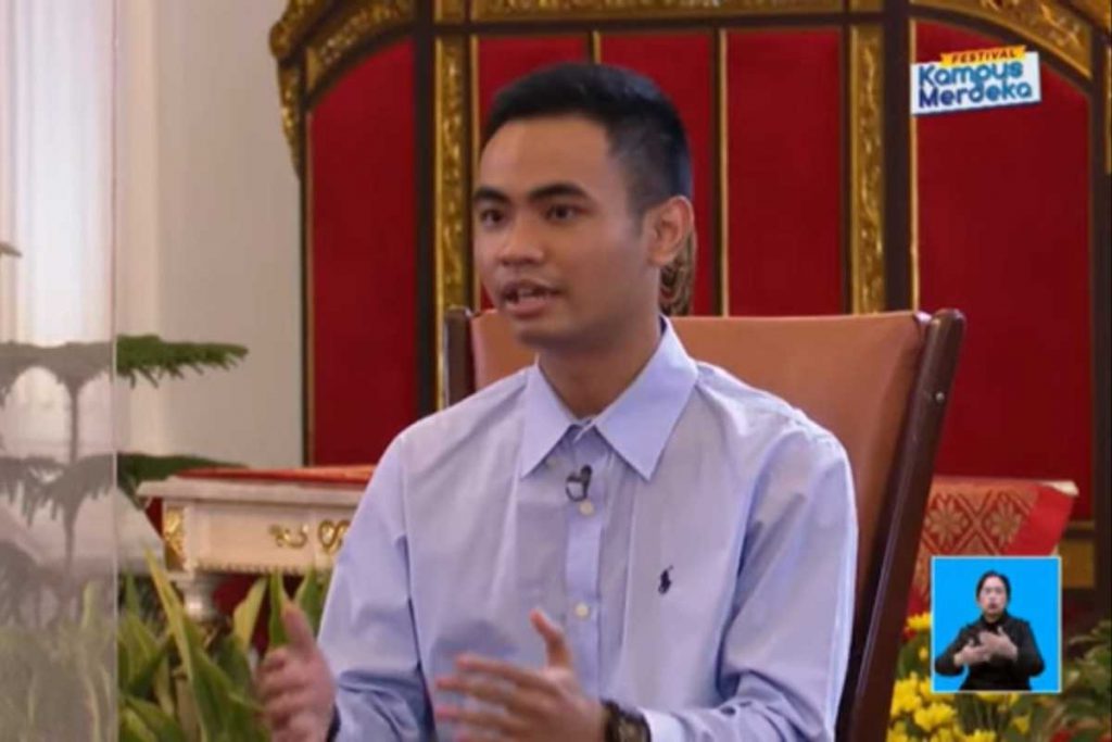 Mahasiswa UB Sharing Merdeka Belajar dengan Presiden dan Mendikbud Ristek 1 Mahasiswa FILKOM UB, Christian Doxa Hamasiah. (ist) - Mahasiswa UB Sharing Merdeka Belajar dengan Presiden dan Mendikbud Ristek