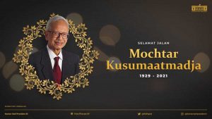 Mochtar Kusumaatmadja. (ist) - Mantan Menlu Mochtar Kusumaatmadja Berpulang