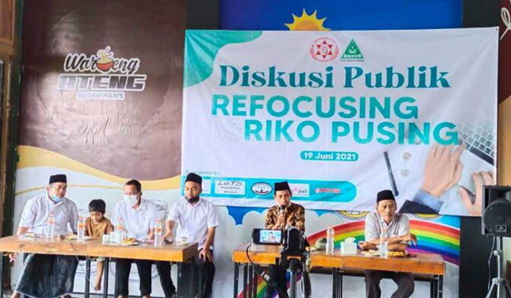 Diskusi Publik, Anshori Politisi Gerindra Paparkan Anggaran Refocusing APBD 2020