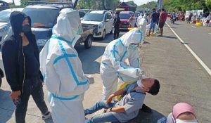 Penyekatan Jembatan Suramadu. (ist) - Penyekatan Suramadu 12 Hari Imbas Lonjakan Covid-19 di Bangkalan