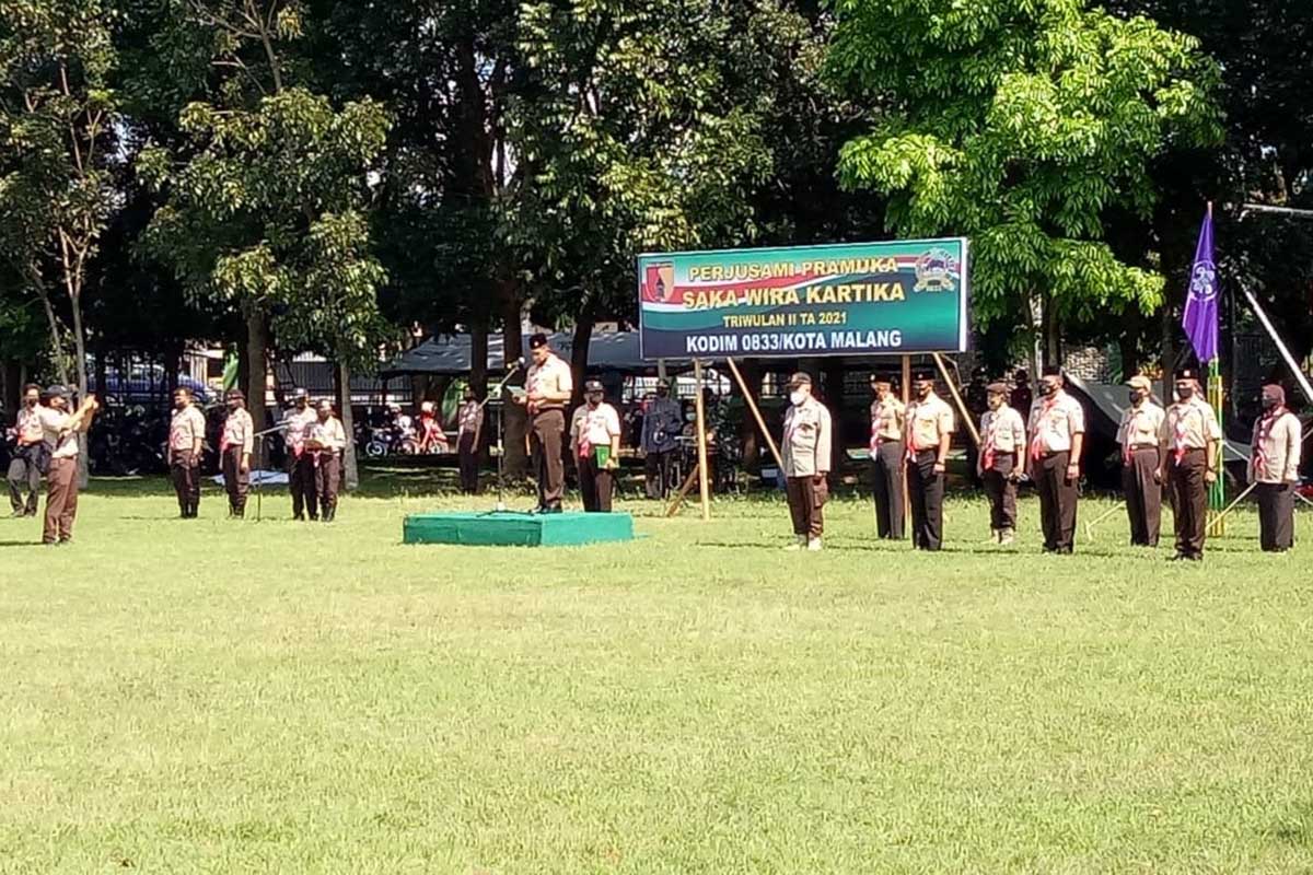 Perjusami Saka Wira Kartika. (ist) - Kodim 0833 Buka Perjusami Saka Wira Kartika