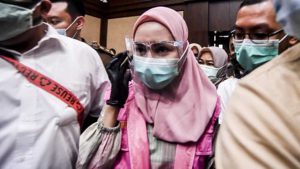 Sidang Jaksa Pinangki. (ist) - Hukuman Jaksa Pinangki Dipotong, Hakim: Punya Anak Umur 4 Tahun