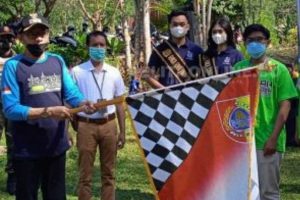 Wabup saat menghadiri pagelaran Jelajah Wisata and Funcamp yang dipusatkan di PDP Kebun BOMA Gunung Pasang, Kecamatan Panti, Kabupaten Jember. (ist) - Wabup Gus Firjaun Dorong Pengoptimalan Potensi Desa di Jember