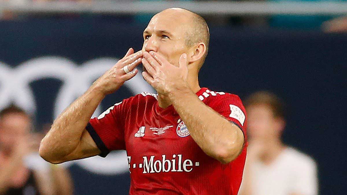 Atlet Arjen Robben. (ist) - Arjen Robben Pensiun Kedua Kalinya