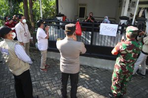 Forpimda Kota Malang sambang warga isoman. (ist) - Forpimda Kota Malang Sambang Warga Isoman, Apresiasi Kampung Tangguh