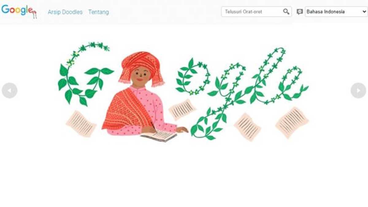 Google Doodle Sariamin Ismail - Mengenal Sariamin Ismail, Perempuan yang Tampil di Google Doodle Hari Ini