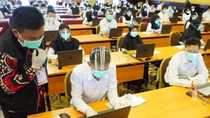Ilustrasi tes CPNS. (ist) - Kemenpan RB Tetapkan Passing Grade CPNS 2021