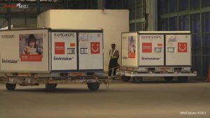 Kedatangan bahan baku vaksin Sinovac - 10 Juta Bahan Baku Vaksin Sinovac Tiba