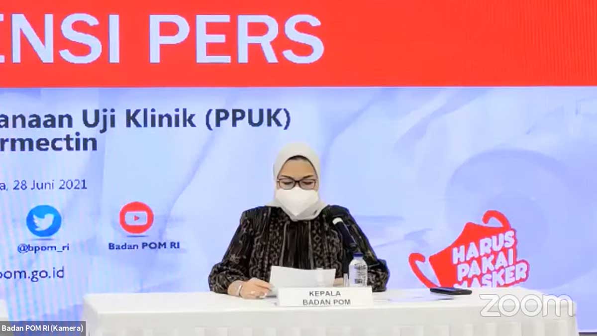Kepala BPOM Penny Lukito - BPOM Izinkan Penggunaan Darurat 12 Obat Covid-19